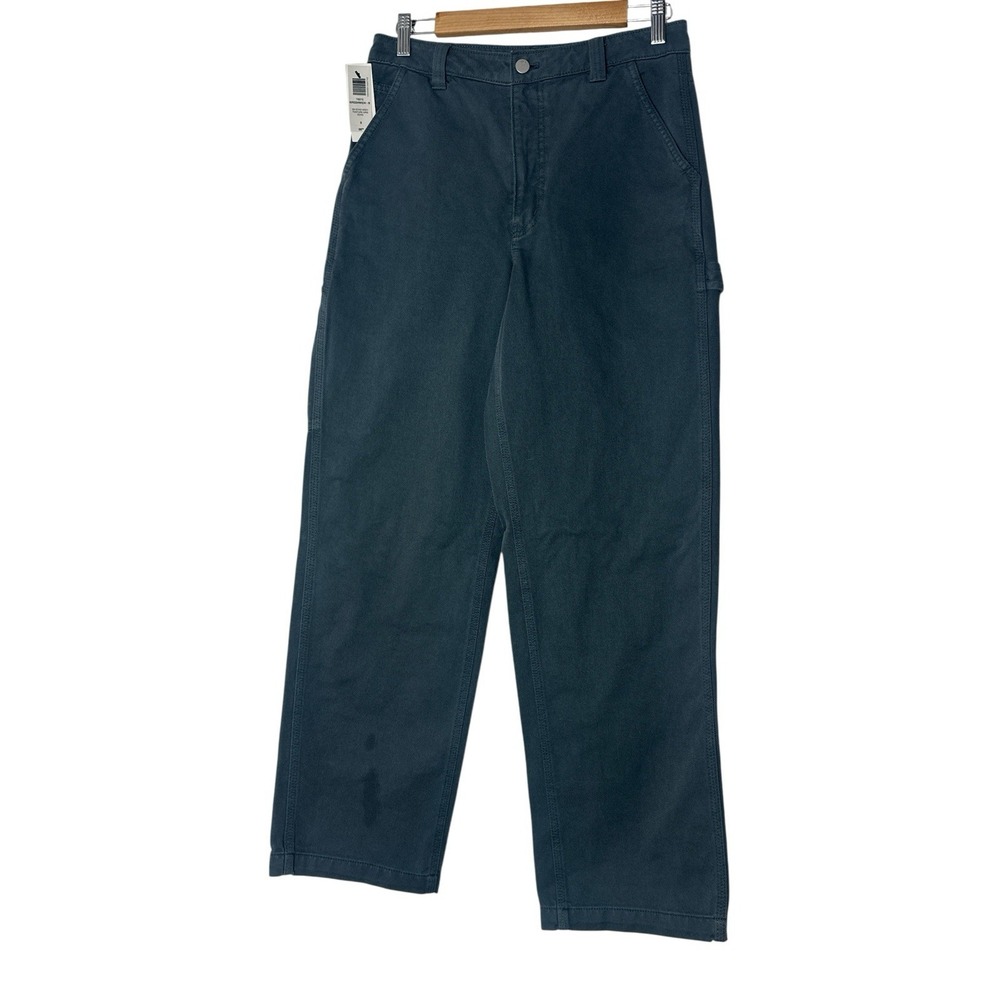 New‎ TNA Aritzia Jeans Women Size 8 Gray Straight Baggy Grunge Streetwear